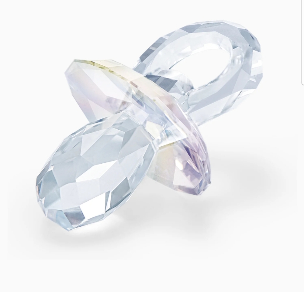 NWT Swarovski pacifier pedant